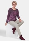 Langarmshirt mit bunten Glitzersteinen thumbnail 4