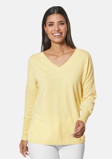 V-neck cashmere jumper thumbnail 1