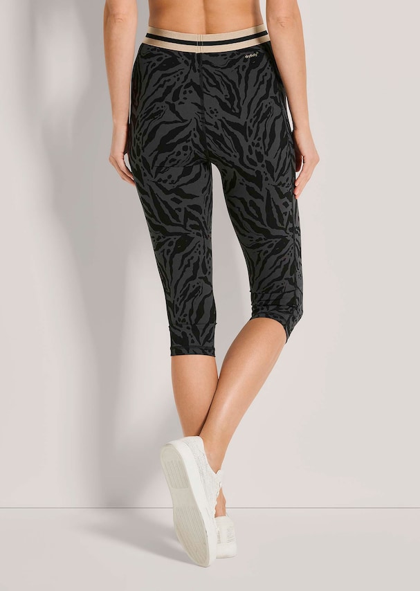 Capri-Tights mit modischem Allover-Print 2