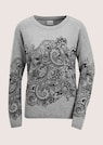 Kaschmir-Pullover mit wertvollem Druck thumbnail 6