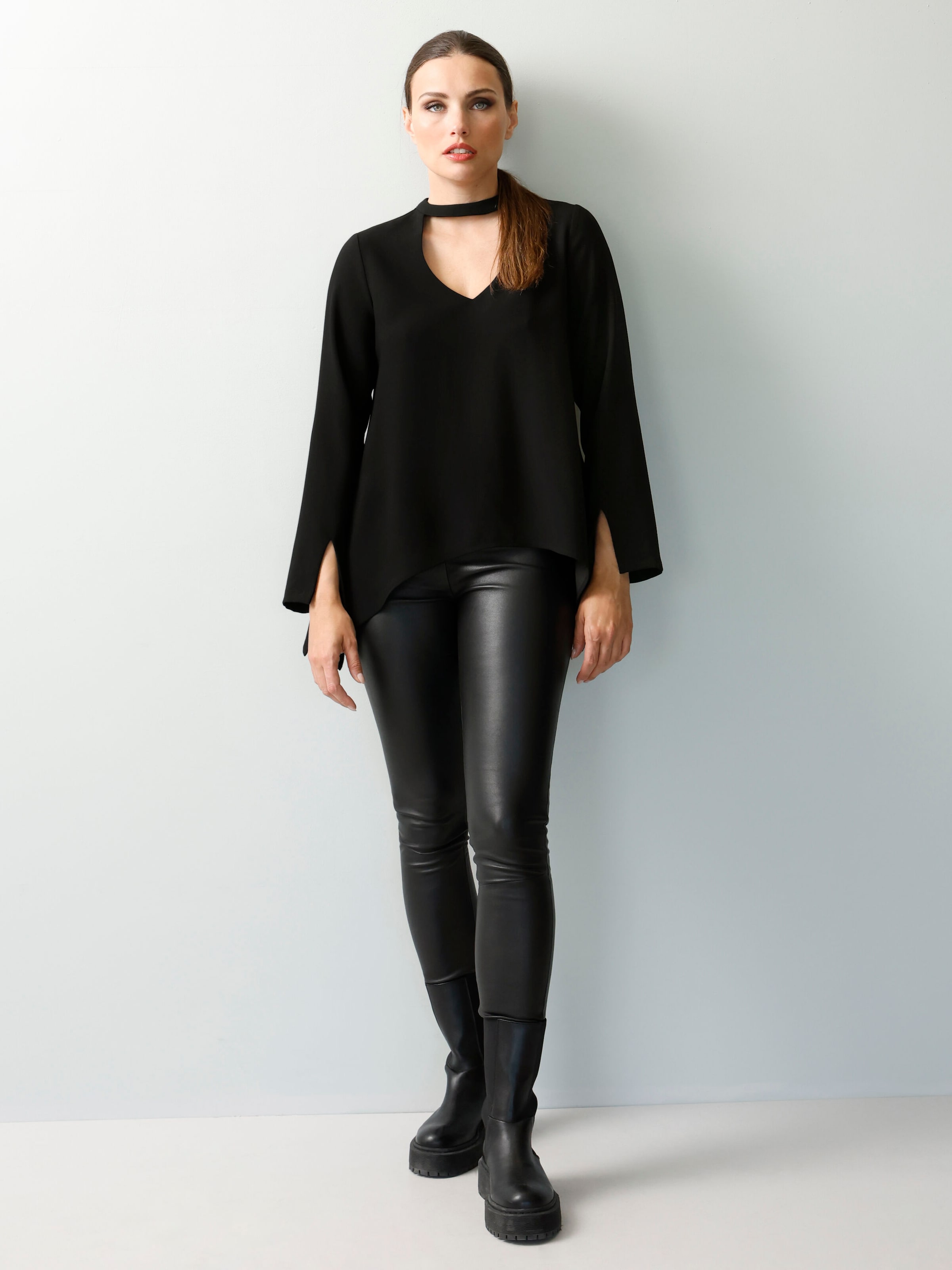 Oversizedbluse mit Cutout