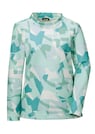 Sweatshirt met opstaande kraag en all-over dessin thumbnail 6