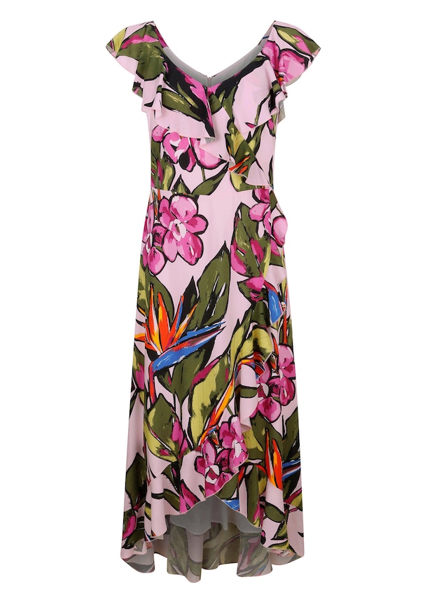Kleid mit Volant am Ausschnitt 5