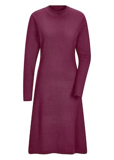 Robe en tricot à la coupe féminine en A thumbnail 4