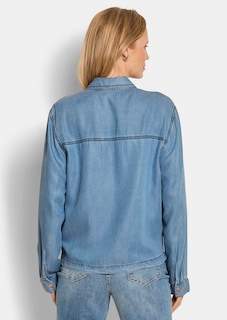 Hemdjacke im Denim-Look thumbnail 3