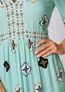 Kleid in modischem Muster-Mix thumbnail 5