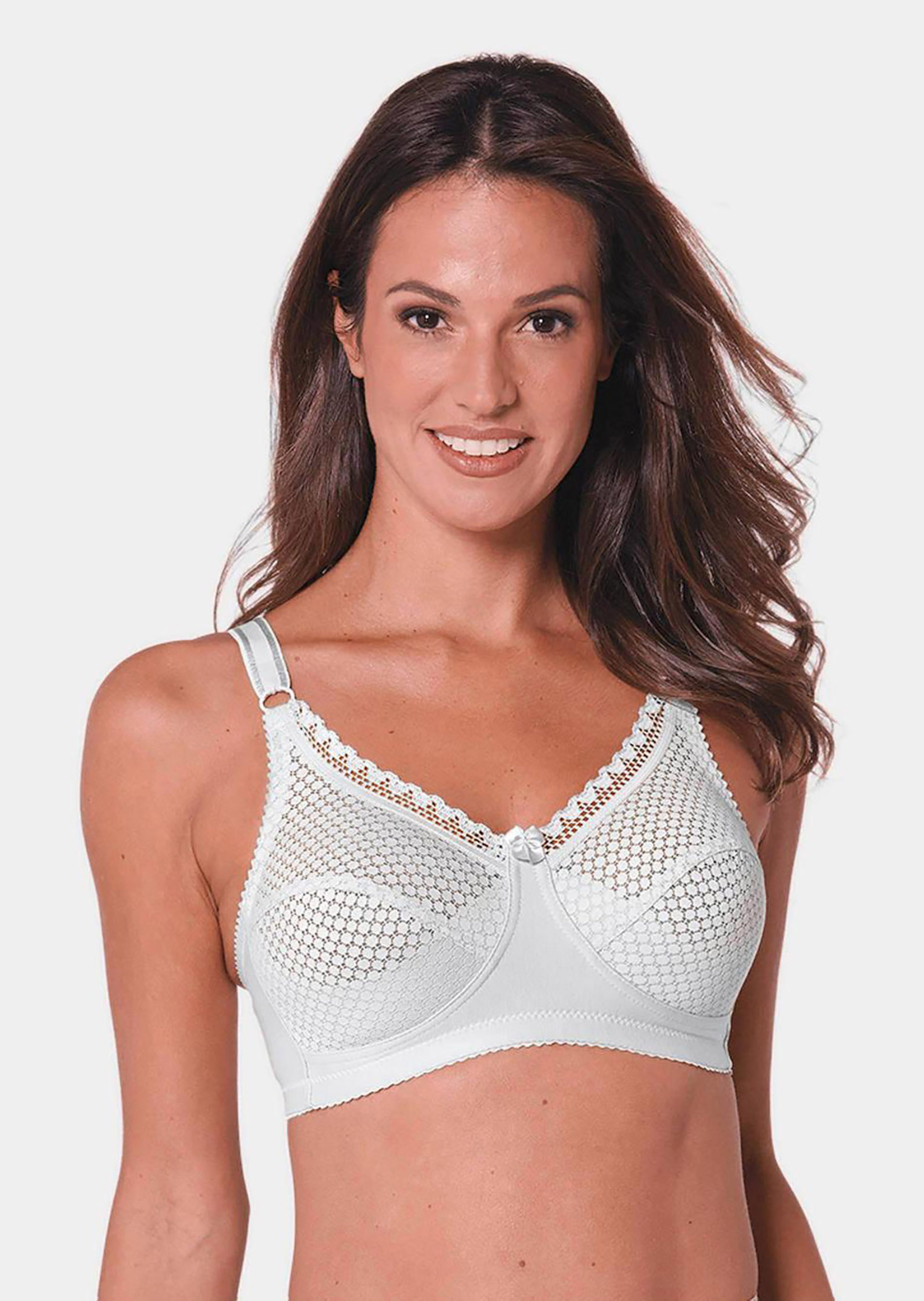 Soutien-gorge à dentelle en coton