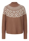 Norweger-Pullover mit Ajour-Details thumbnail 6