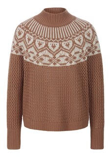 Norweger-Pullover mit Ajour-Details thumbnail 6