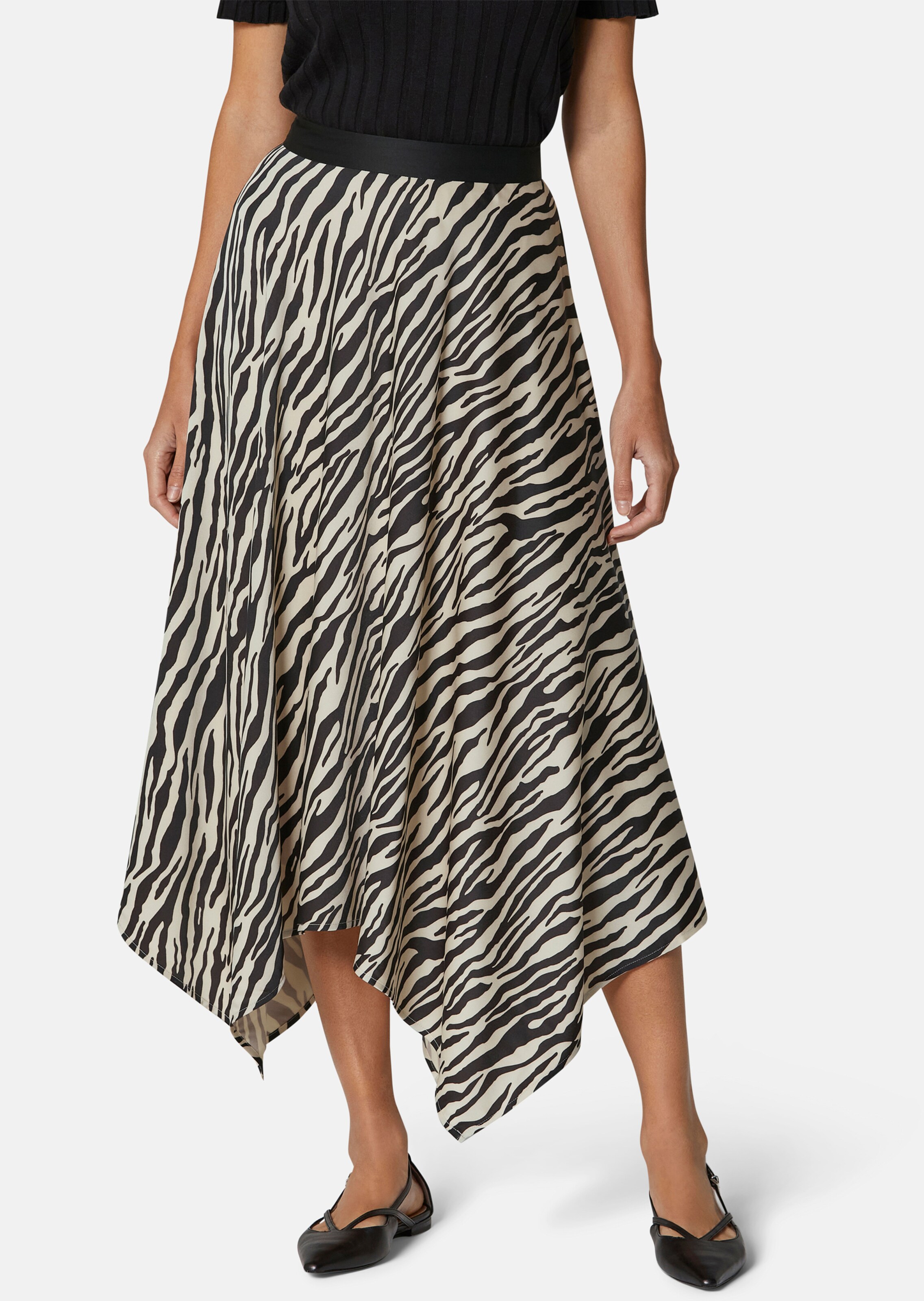 Rock mit Zebradruck