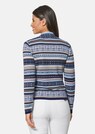 Cardigan motifs norvégiens en maille jacquard de haute qualité thumbnail 3