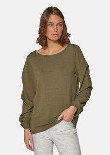 Shirt with ruffled sleeves thumbnail 1