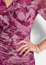 Mesh-Kleid in Wickeloptik thumbnail 5