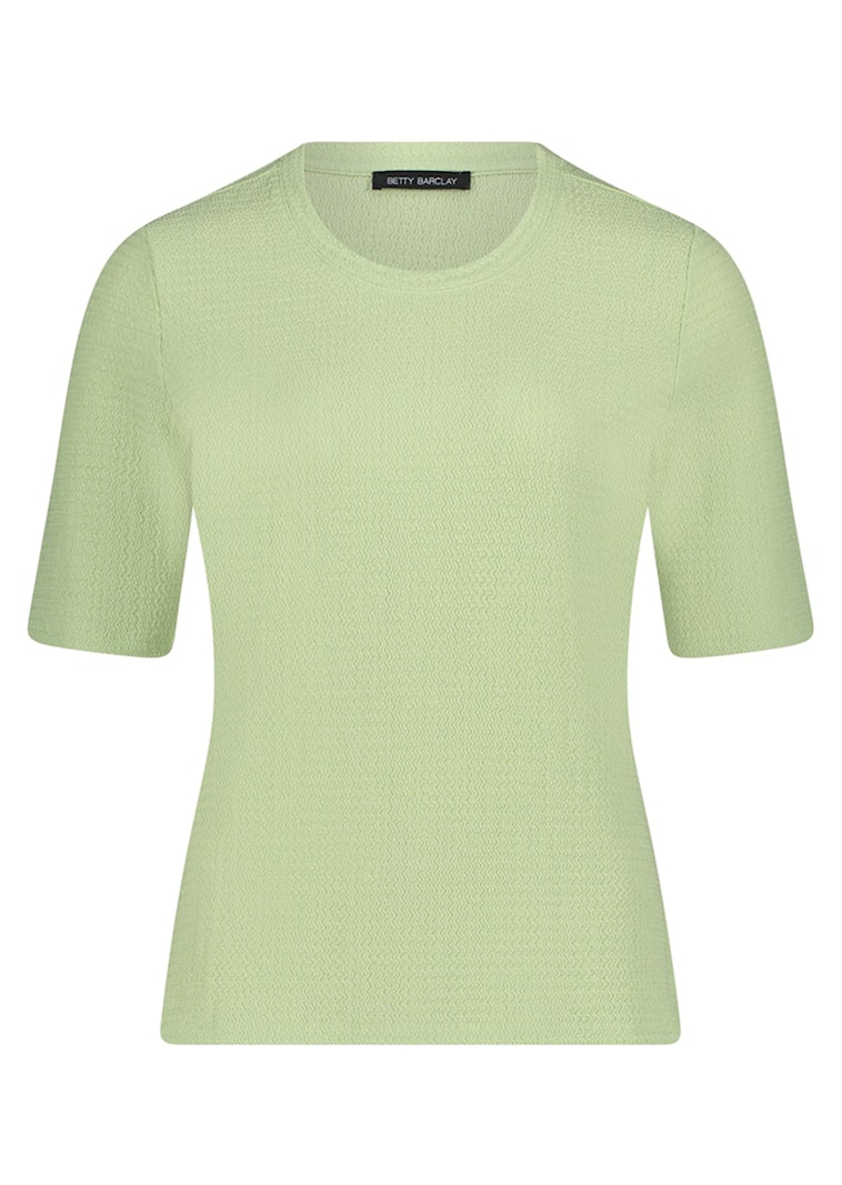 T-shirt basique extensible et structuré