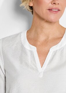 Pflegeleichte Bluse aus Seersucker thumbnail 5