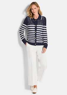 Strickjacke mit Polokragen thumbnail 2
