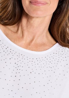 Blouse met glittersteentjes thumbnail 5