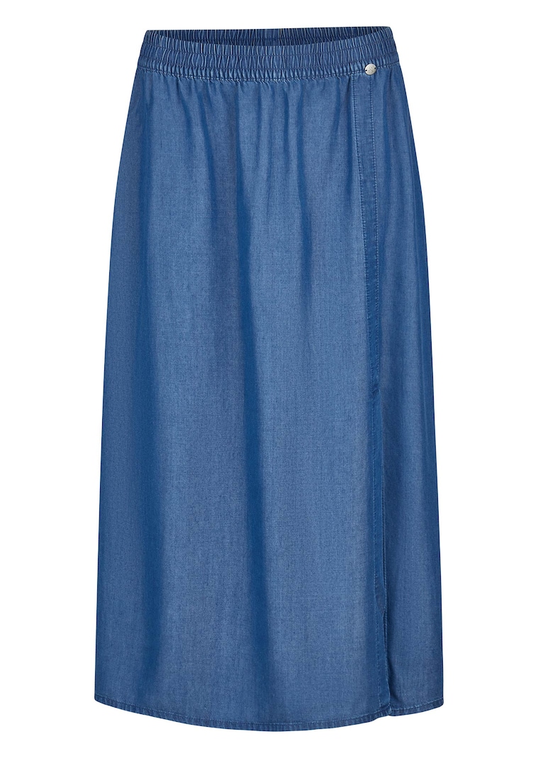 Jupe estivale légère, façon jean