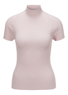 Tricot trui met korte mouwen thumbnail 1