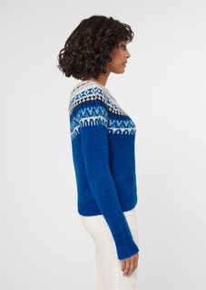 Jacquard-Pullover mit Norweger-Muster thumbnail 4