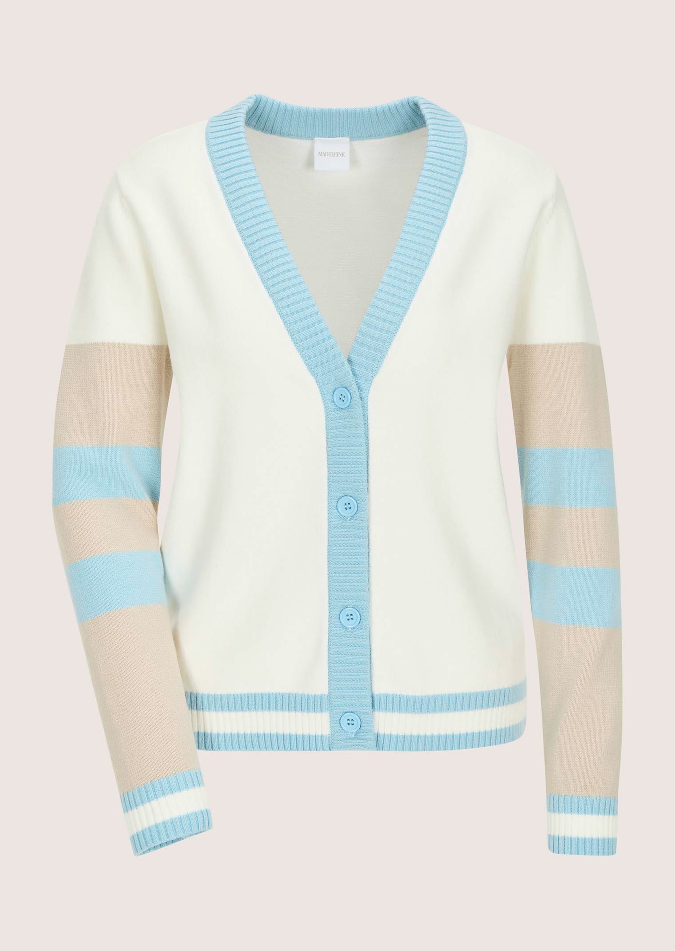 Leichter Sommer-Cardigan mit Streifen