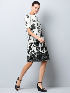 Kleid in floralem Druckdessin thumbnail 7