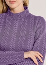 Sweatshirt mit Zopfstruktur thumbnail 5