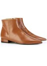 Leder-Boots mit seitlichem Reißverschluss thumbnail 1