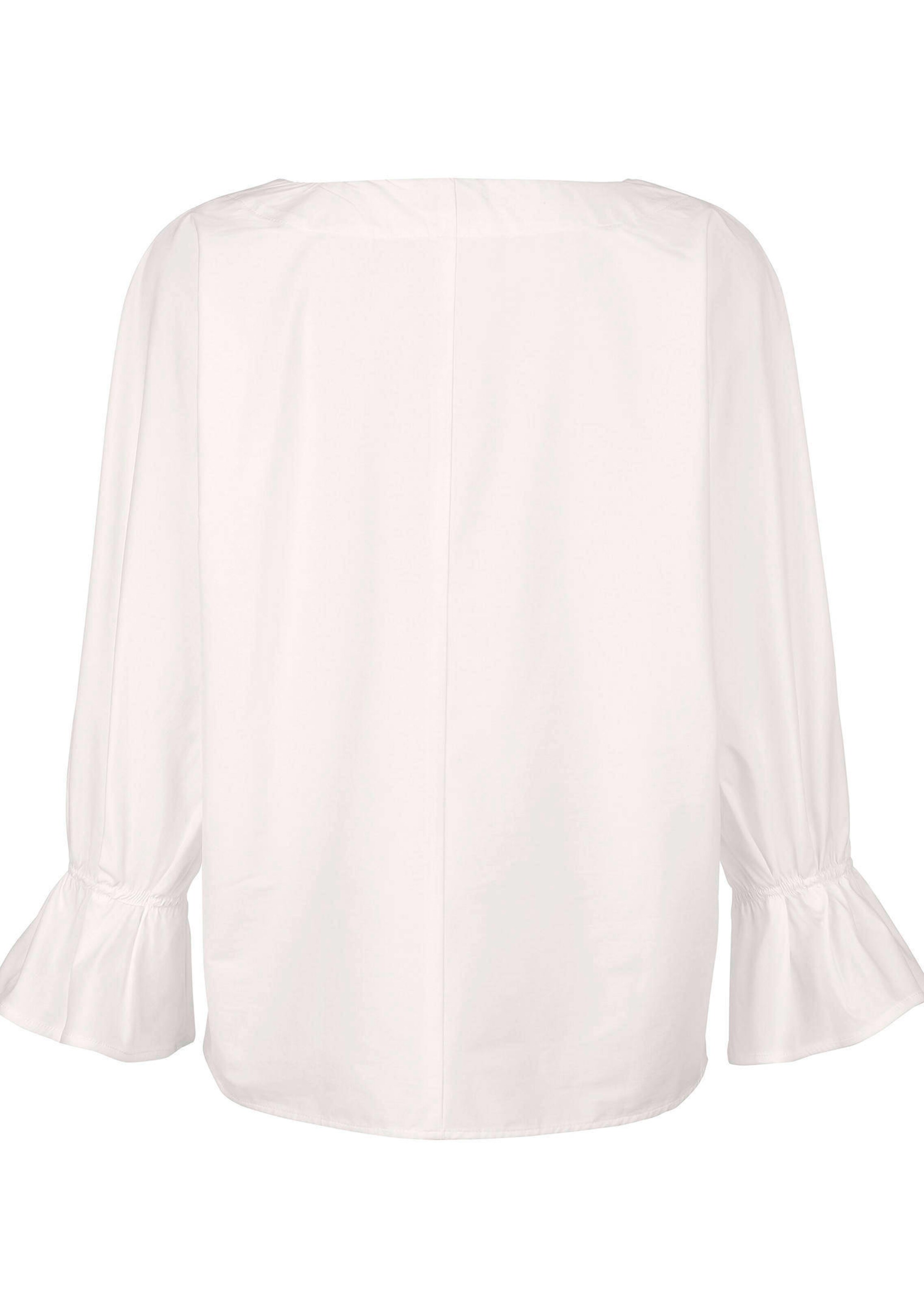 Oversizedbluse mit Volant am Ärmelabschluss 4