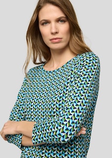 Jersey-Shirt mit grafischem Print thumbnail 4