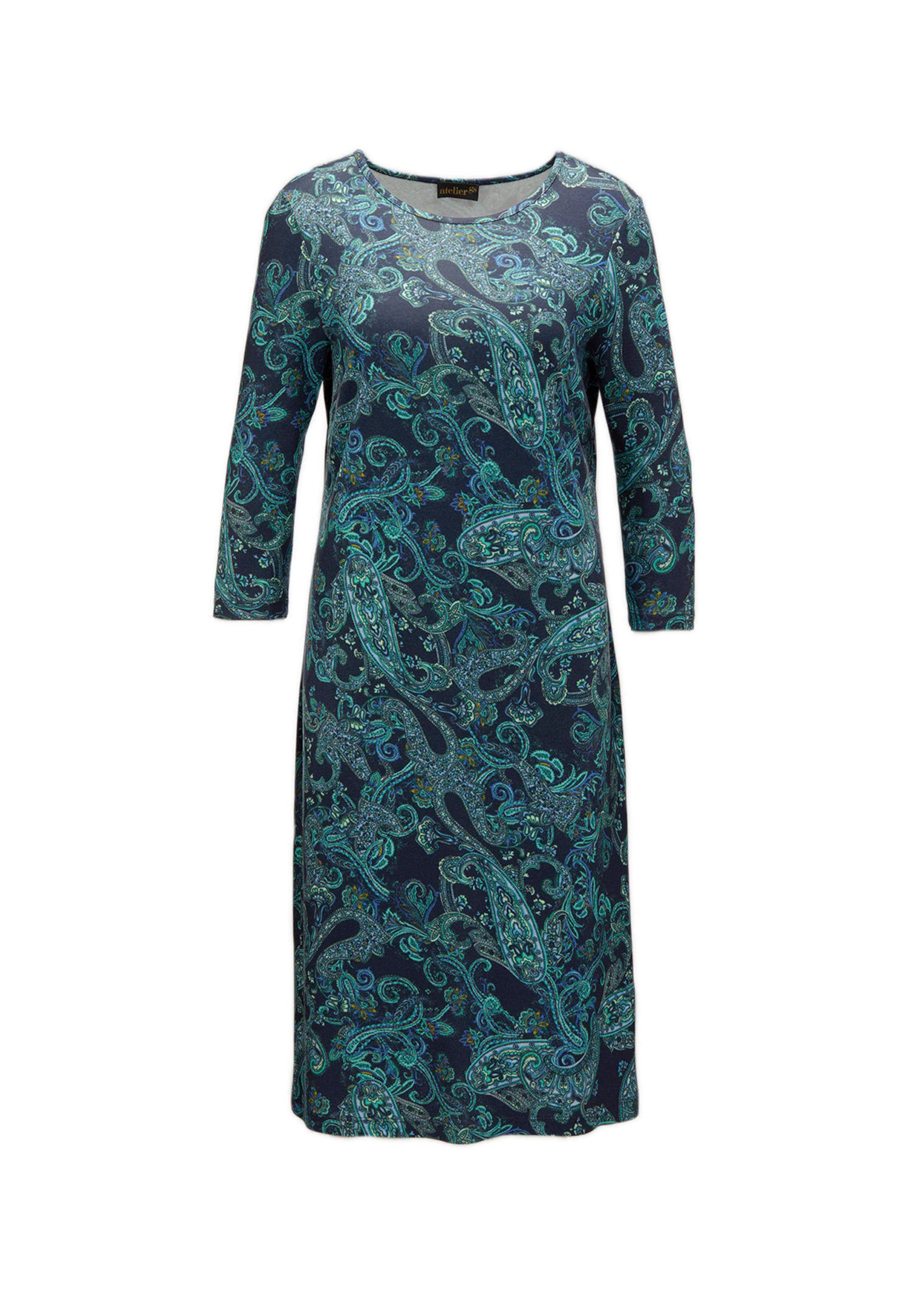 Robe en jersey extensible à imprimé moderne