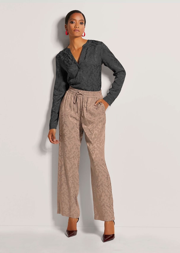 Jacquard-Hose zum Schlüpfen 1