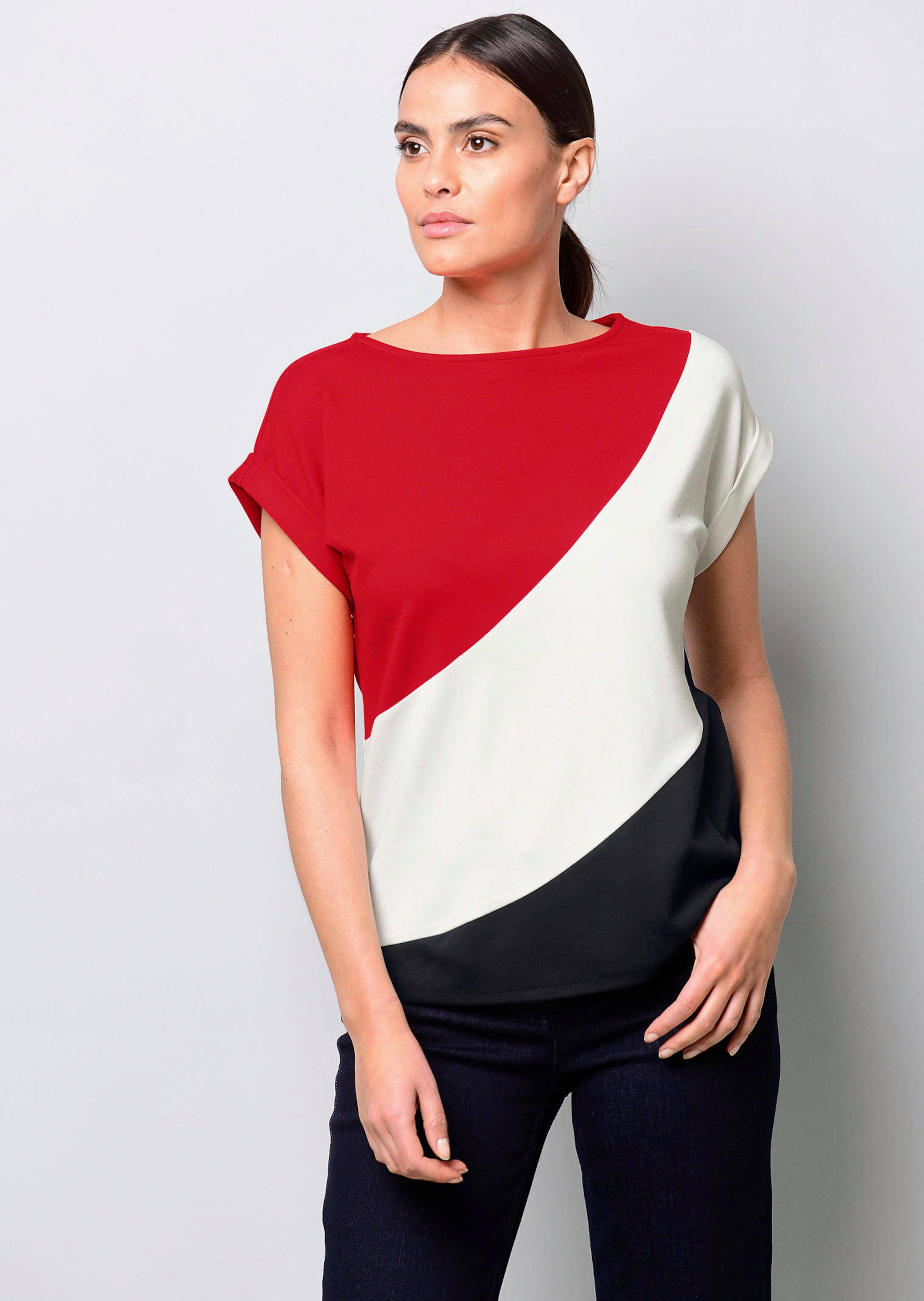 Shirt mit Colorblocking