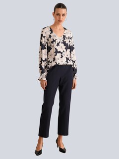 Bluse mit floralem Druck thumbnail 4