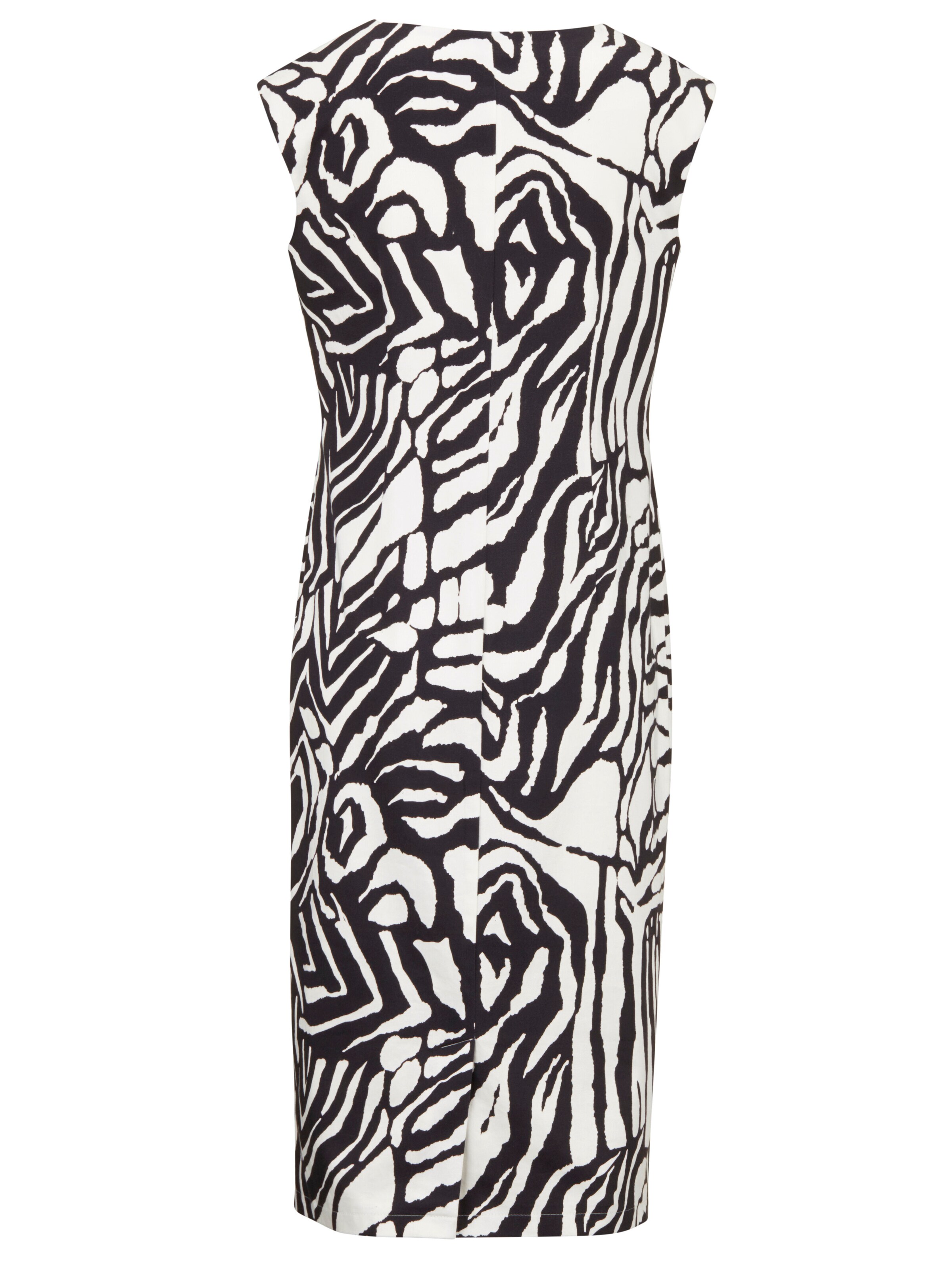 Etuikleid mit Zebradessin