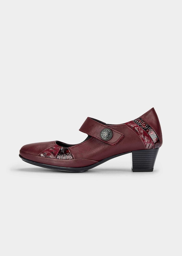 Pumps mit Klettverschluss