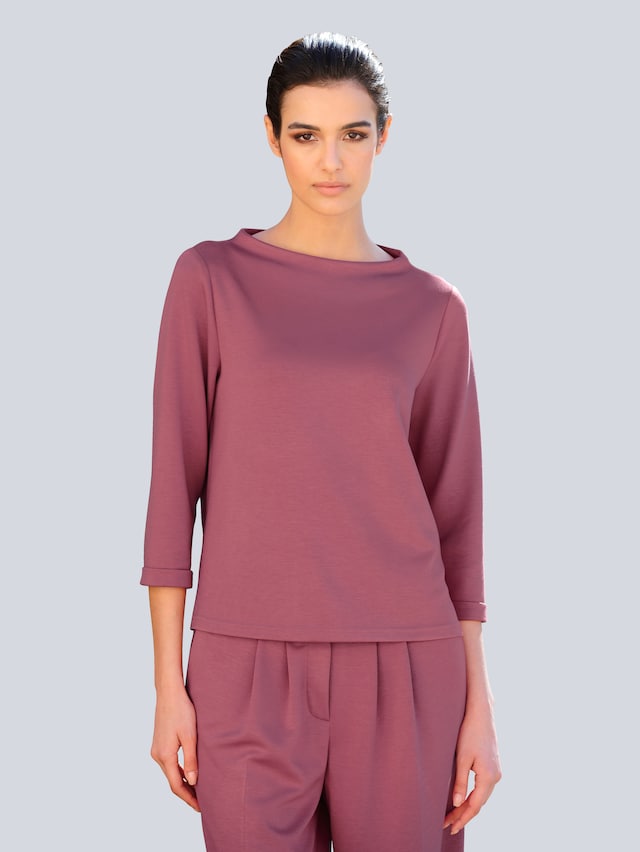 Shirt mit fixiertem Krempelaufschlag 1