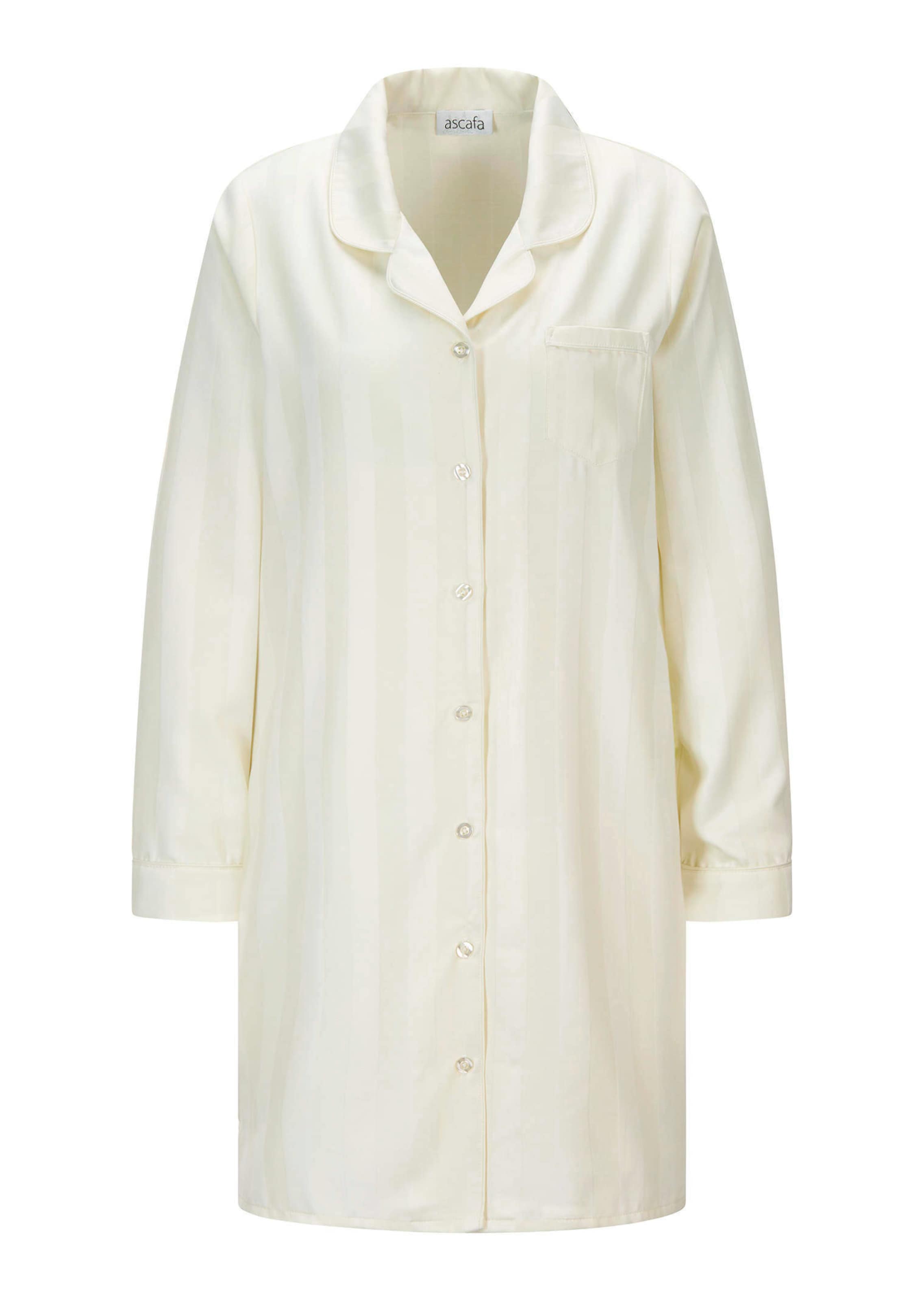Chemise de nuit rayée en satin