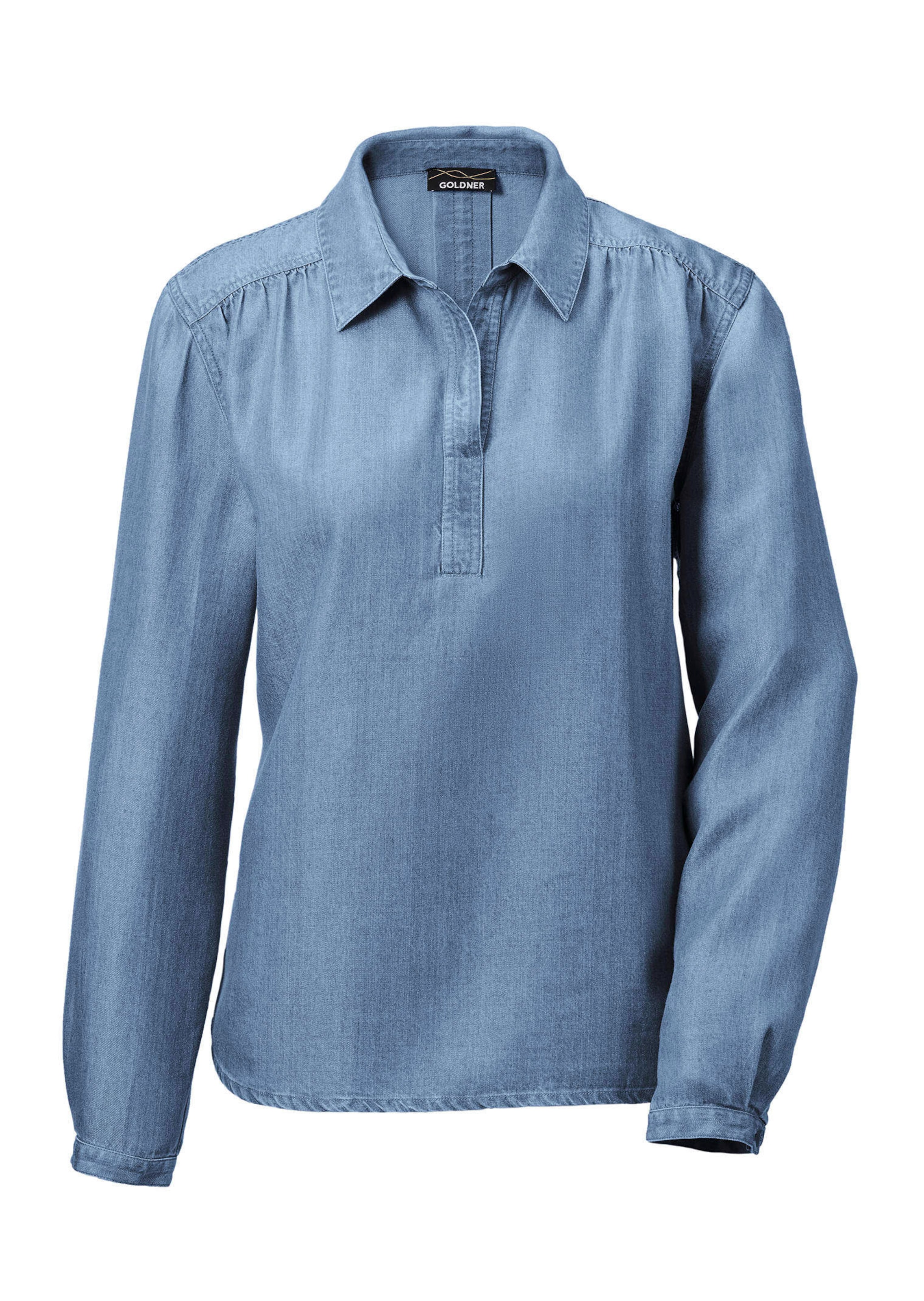 Bluse Denim in Tencel-Qualität