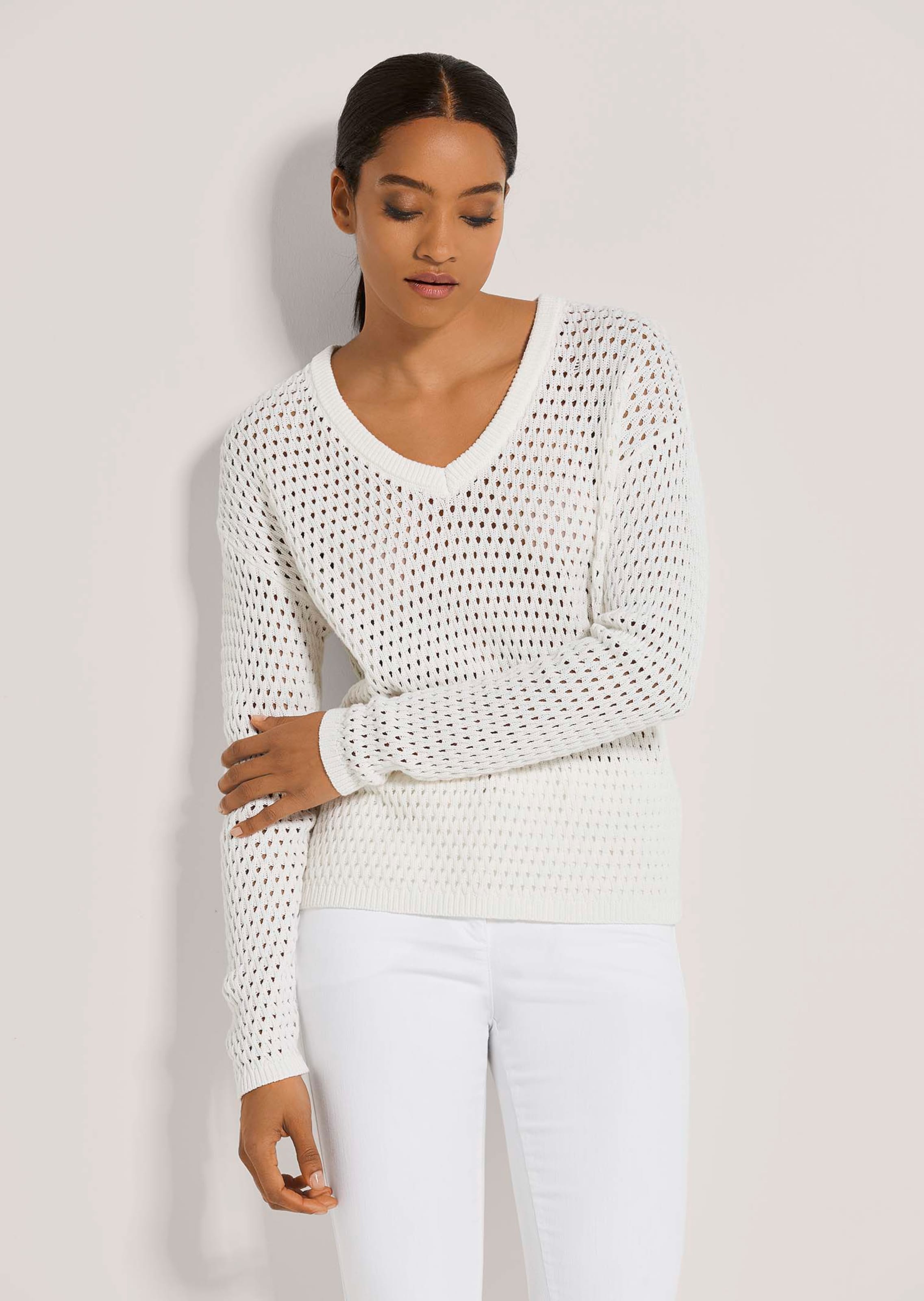 Pull. Pur coton