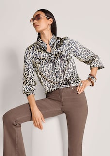 Viskosebluse mit Leopardenmuster thumbnail 4