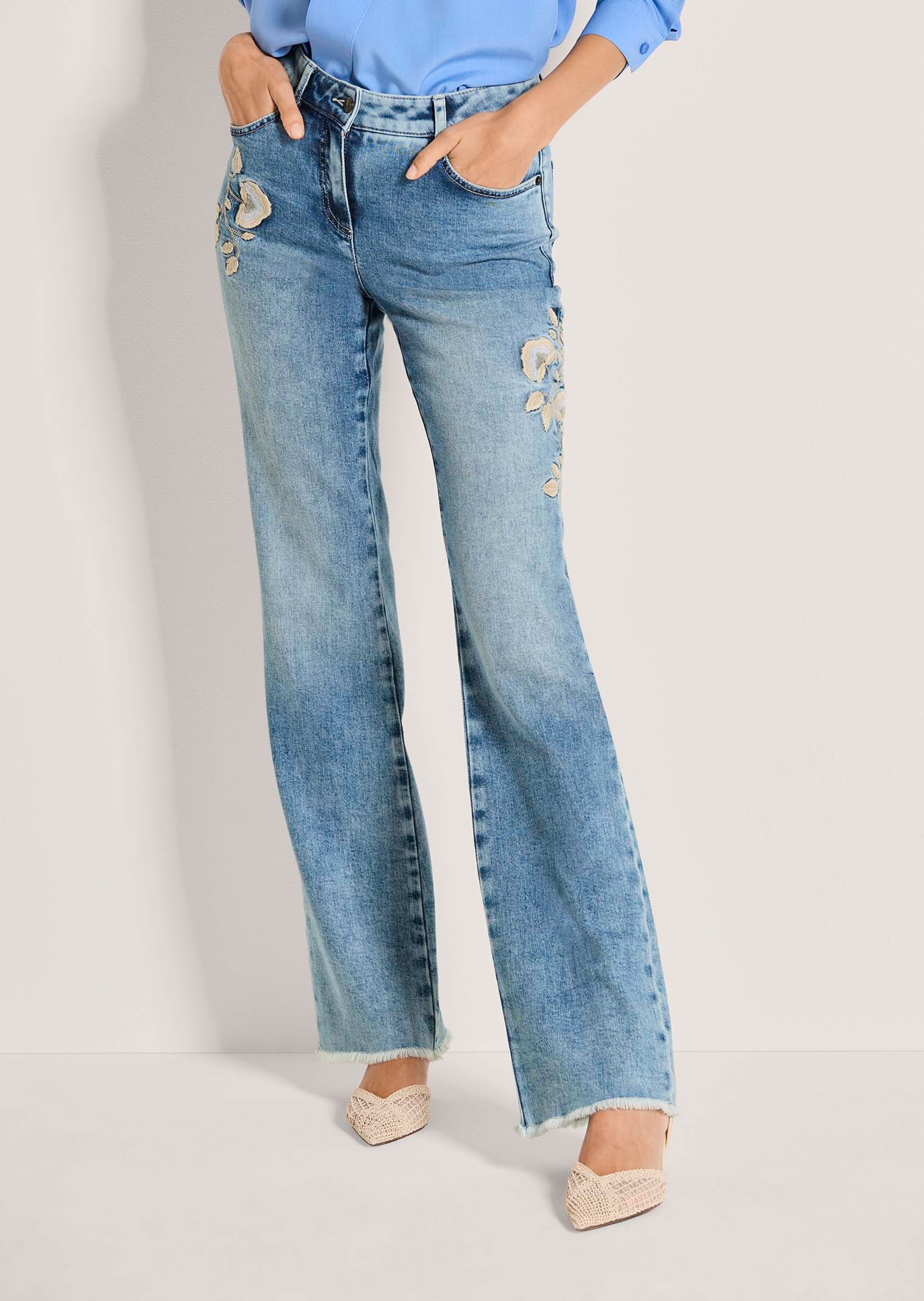 Wunderbar Jeans Mit Fransen Bilder