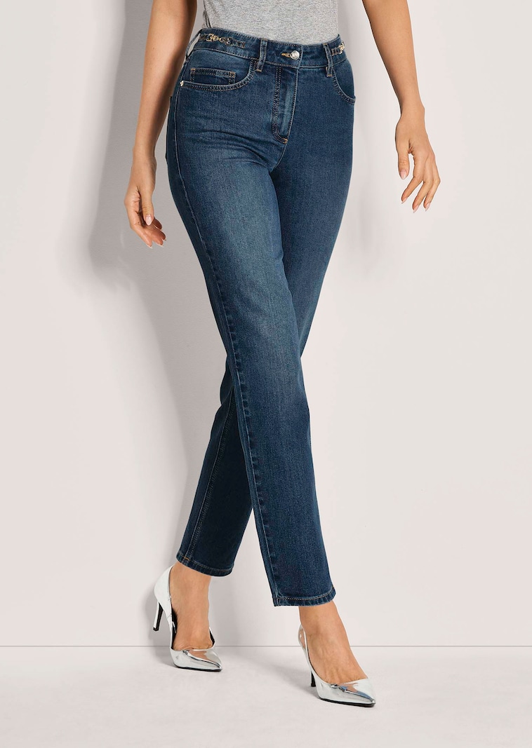 Schlanke Five-Pocket-Jeans