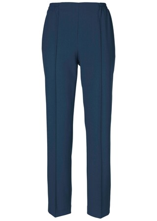 donkerblauw Re-fresh-broek met elastische tailleband