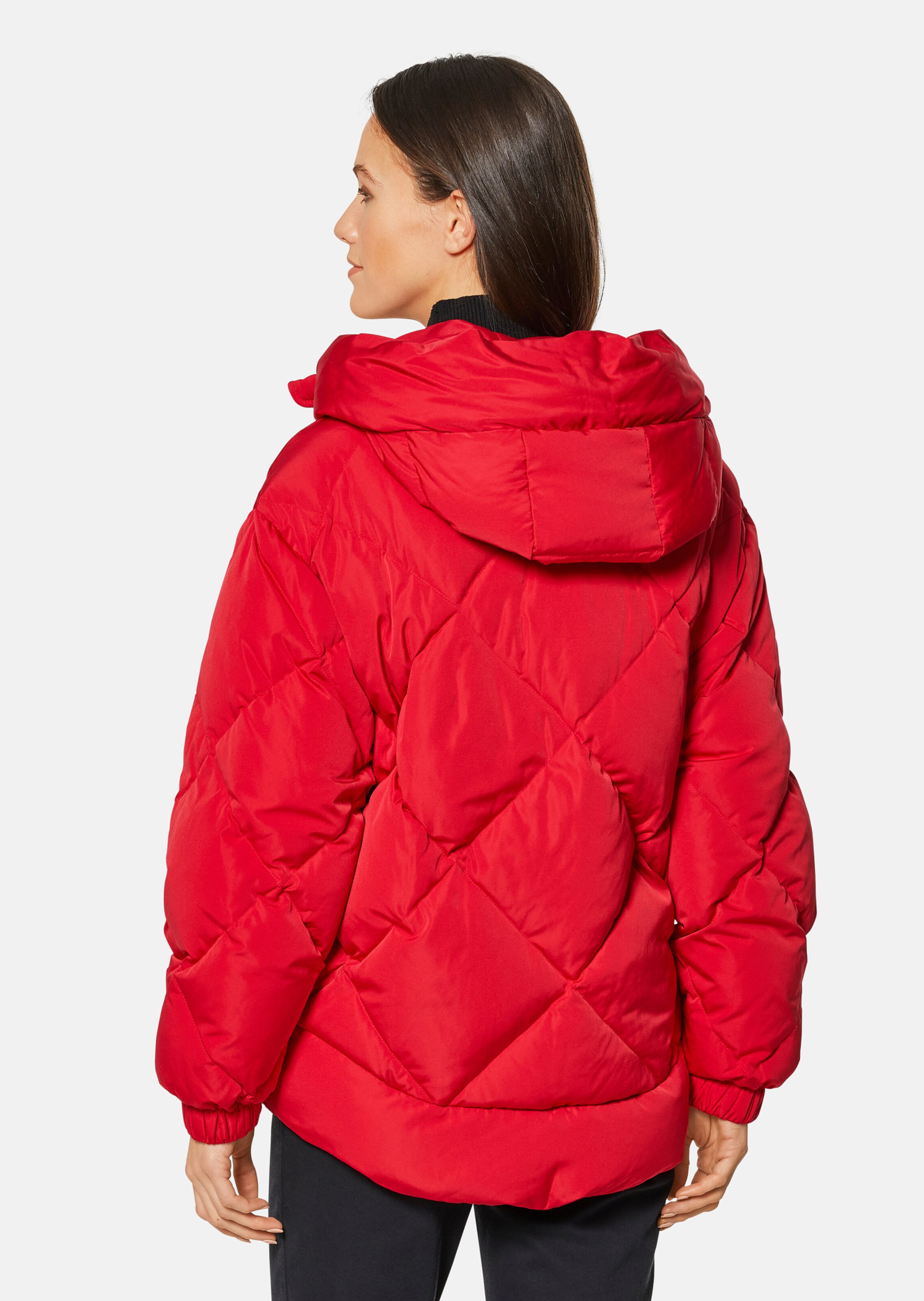 Doudoune oversize rouge sale