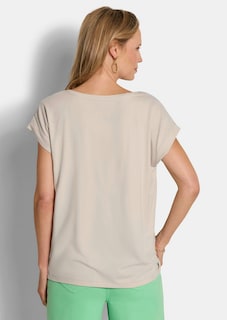 Blouseshirt met boothals thumbnail 3