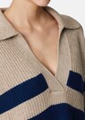 Streifen-Pullover mit Wolle und Kaschmir thumbnail 5