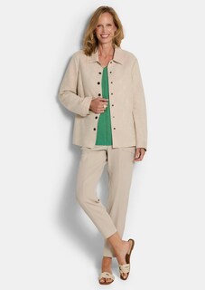Hemdjacke in Velourslederoptik thumbnail 1