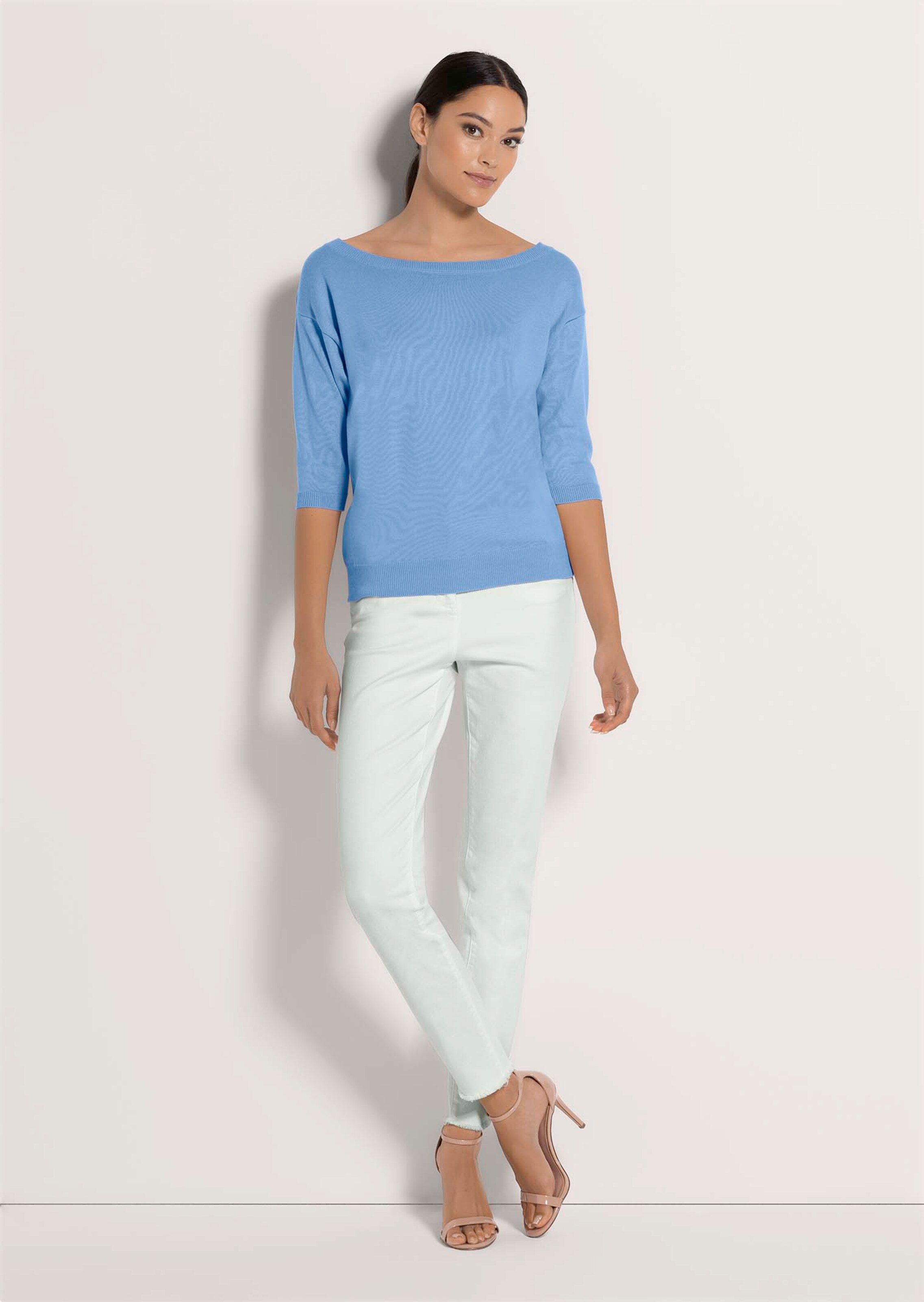 Pull. Pur coton
