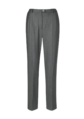 grau Pantalon CARLA avec laine vierge